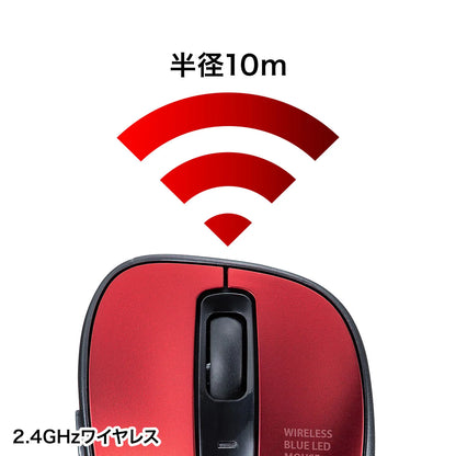 Wireless Blue LED Mouse MA-WBL134R