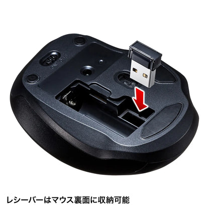 Wireless Blue LED Mouse MA-WBL134R