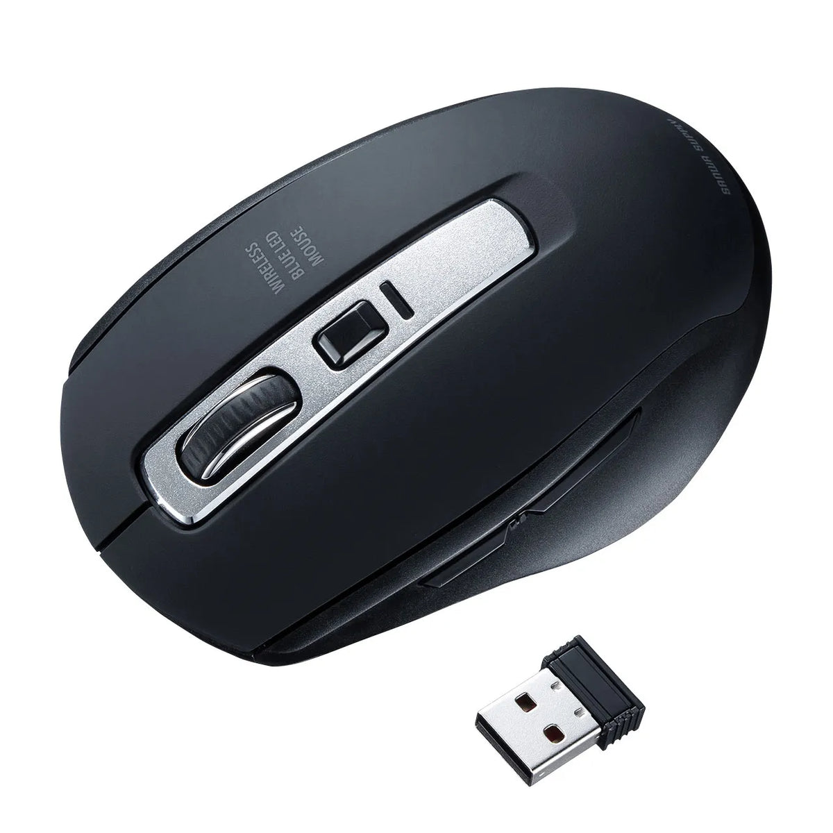 Wireless Blue LED Mouse MA-WBL161BK