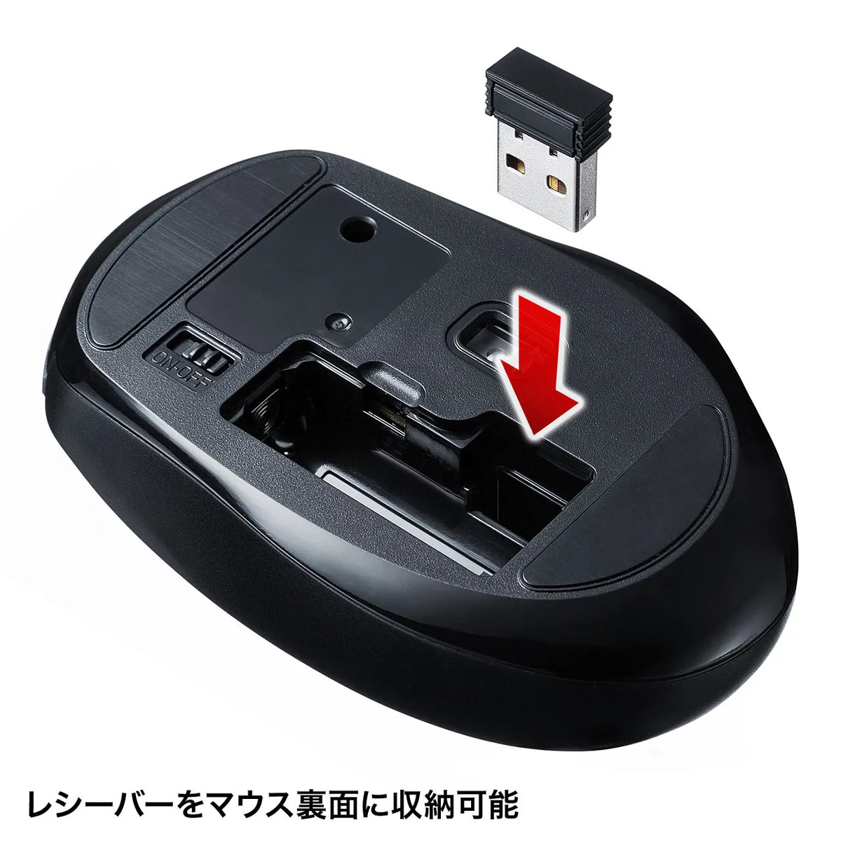 Wireless Blue LED Mouse MA-WBL161BK
