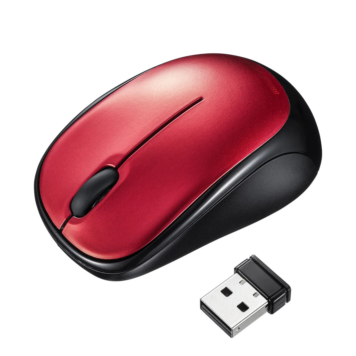 Silent Wireless Blue LED Mouse MA-WBS311R