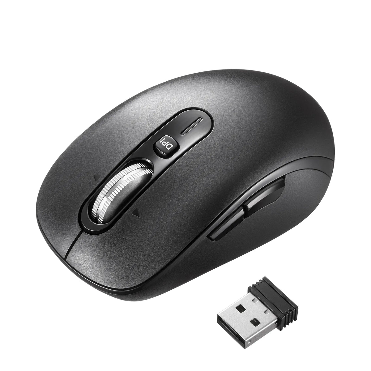 Silent Wireless Mouse (Tilt Wheel & High-Speed Scrolling) MA-WBS530BK