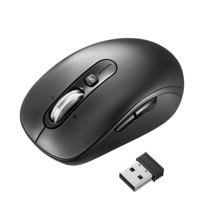 Silent Wireless Mouse (Tilt Wheel & High-Speed Scrolling) MA-WBS530BK