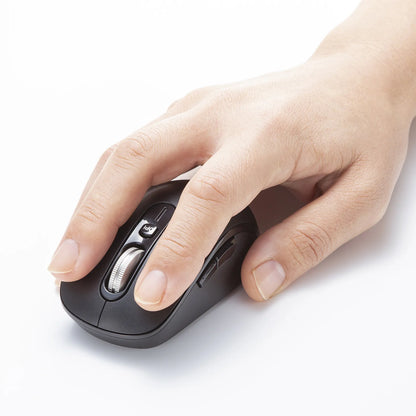 Silent Wireless Mouse (Tilt Wheel & High-Speed Scrolling) MA-WBS530BK