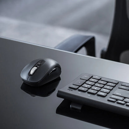 Silent Wireless Mouse (Tilt Wheel & High-Speed Scrolling) MA-WBS530BK