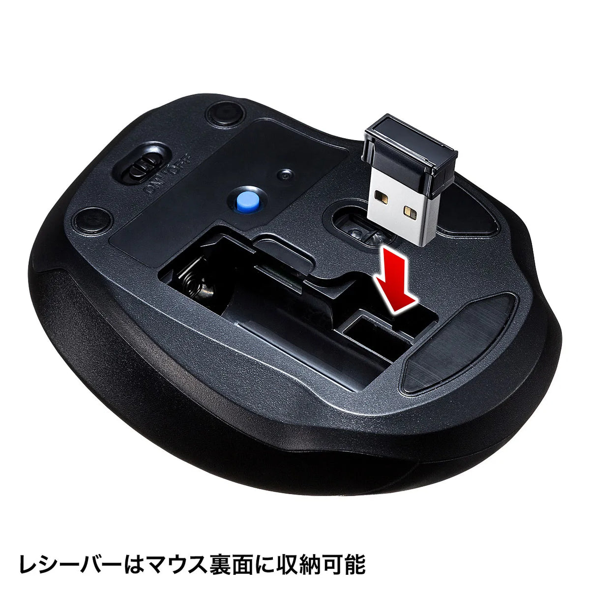 Wireless Blue LED Combo Mouse MA-WBTBL135GM