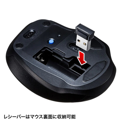 Wireless Blue LED Combo Mouse MA-WBTBL135GM