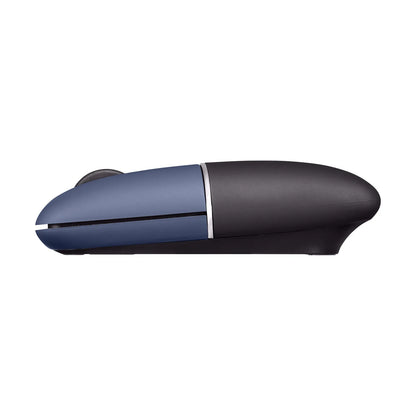 静音ワイヤレスブルーLEDマウス SLIMO （充電式・Type-C） MA-WCBS310NV