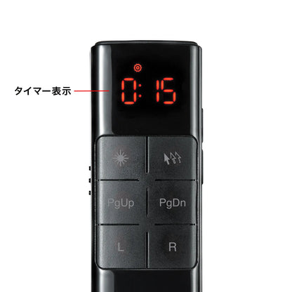 Presentation mouse with timer MA-WPR14BKN