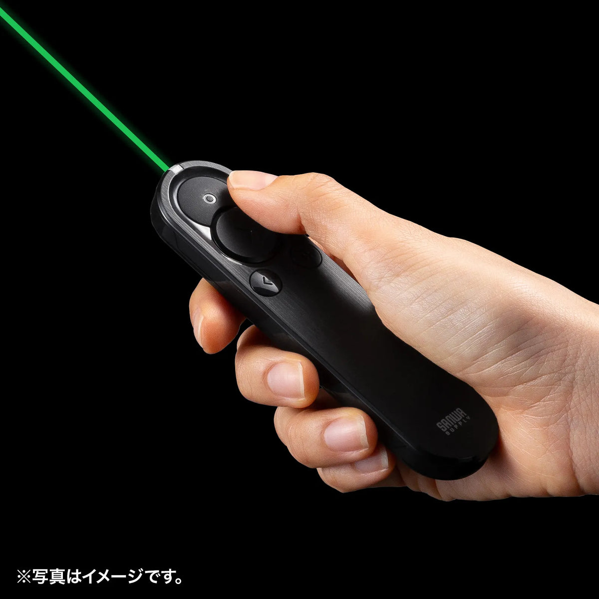 2-Way Presenter (Green Laser & Mouse Operation Compatible) MA-WPR15BK