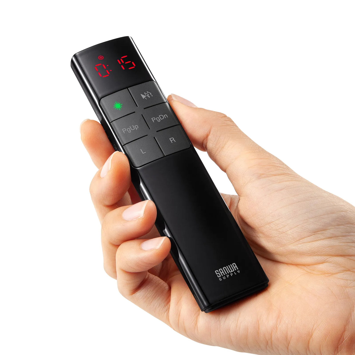 2-Way Presenter (Green Laser, Mouse Operable, Timer Function) MA-WPR17BK