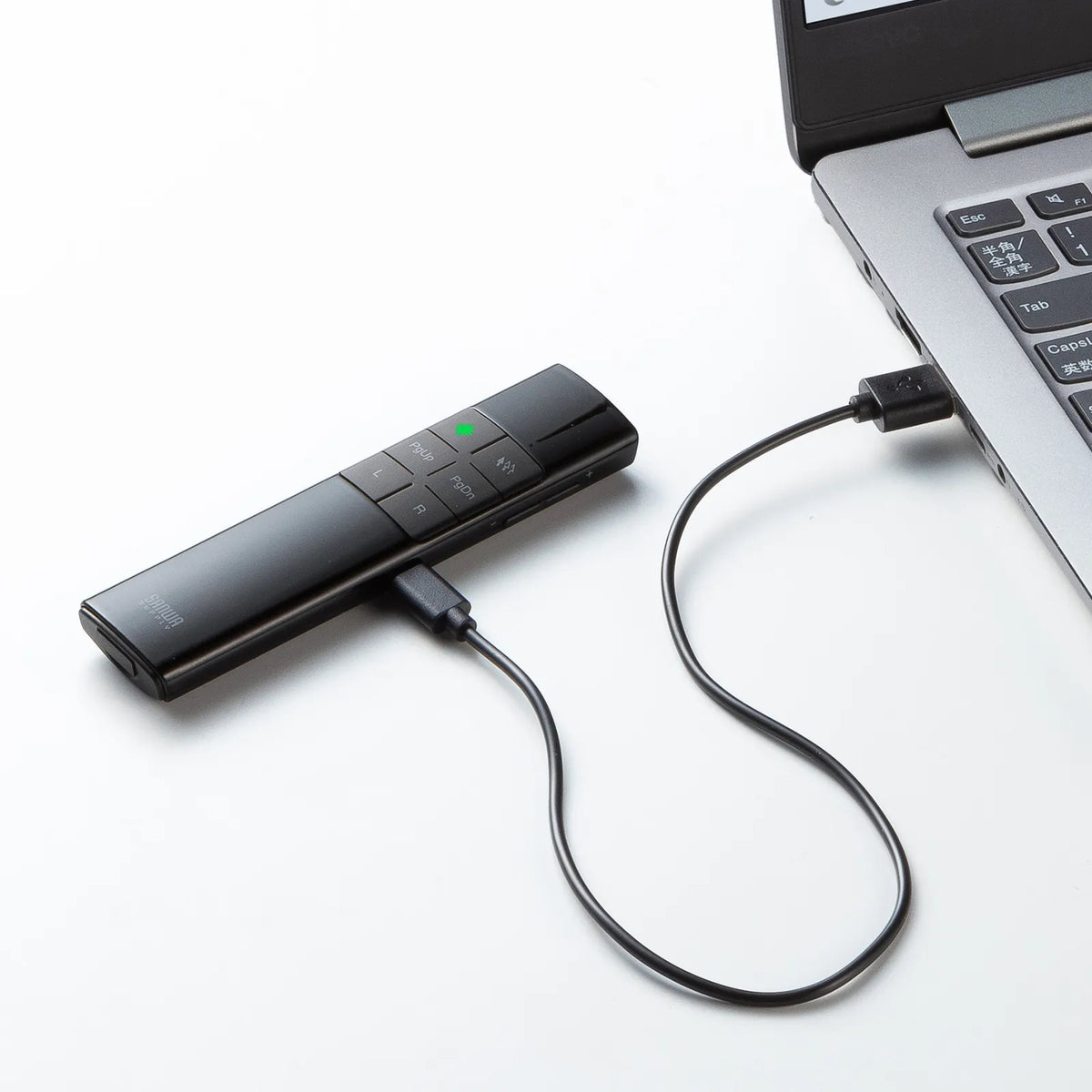 2-Way Presenter (Green Laser, Mouse Operable, Timer Function) MA-WPR17BK