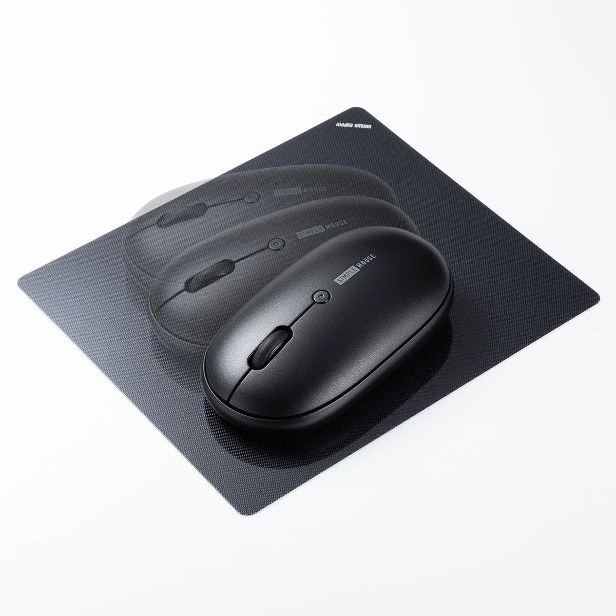 静音ワイヤレスマウス（ブラック） MA-WR187BK