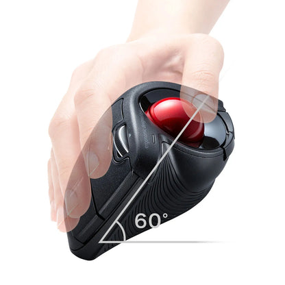 Wireless Ergonomic Trackball MA-WTB178BK