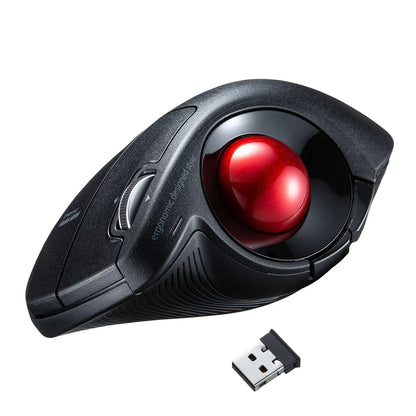 Wireless Ergonomic Trackball MA-WTB178BK