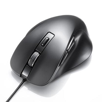 有線ブルーLEDマウス（5ボタン） MA-YB518BK