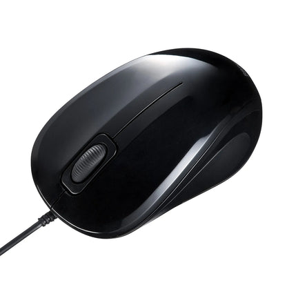 Antibacterial, silent wired blue LED mouse MA-YBSK315BK