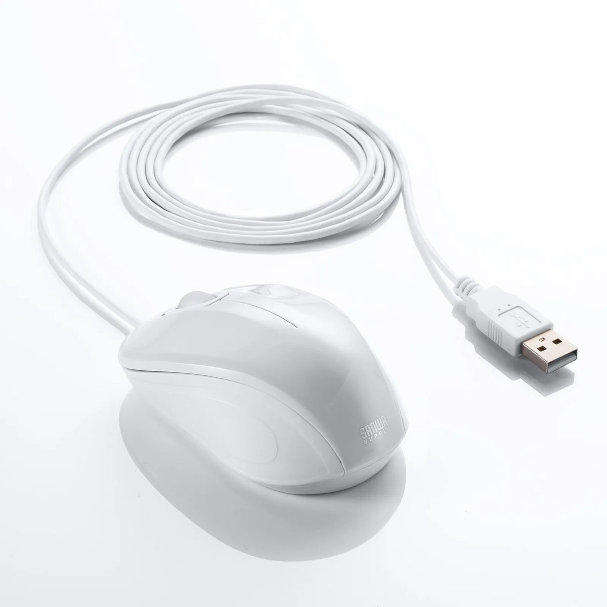 Antibacterial, silent wired blue LED mouse MA-YBSK315W