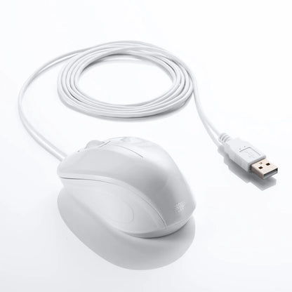 Antibacterial, silent wired blue LED mouse MA-YBSK315W