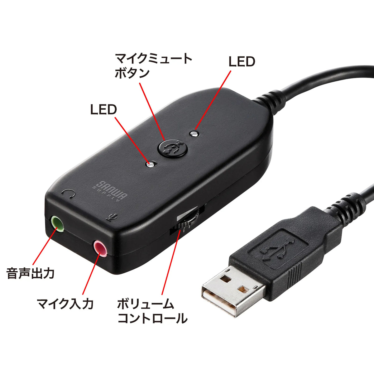 USB audio adapter MM-ADUSB3N
