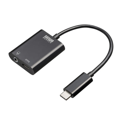 Type-C audio conversion adapter (USB PD compatible) MM-ADUSBTC3