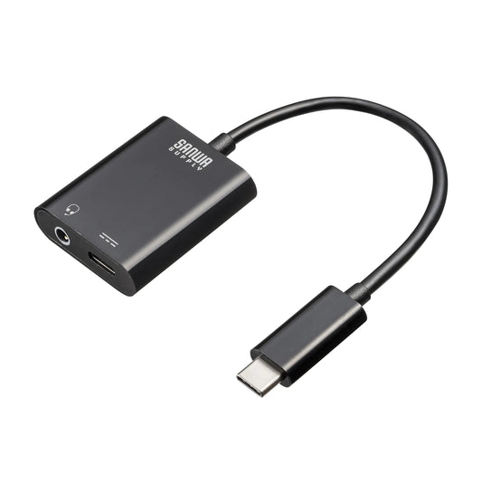 Type-C audio conversion adapter (USB PD compatible) MM-ADUSBTC3