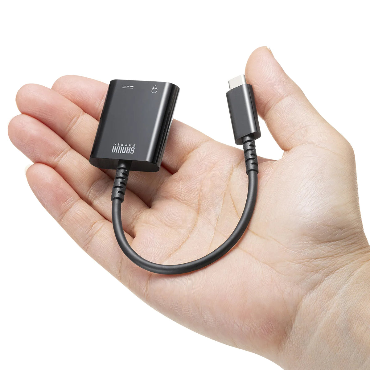 Type-C audio conversion adapter (USB PD compatible) MM-ADUSBTC3