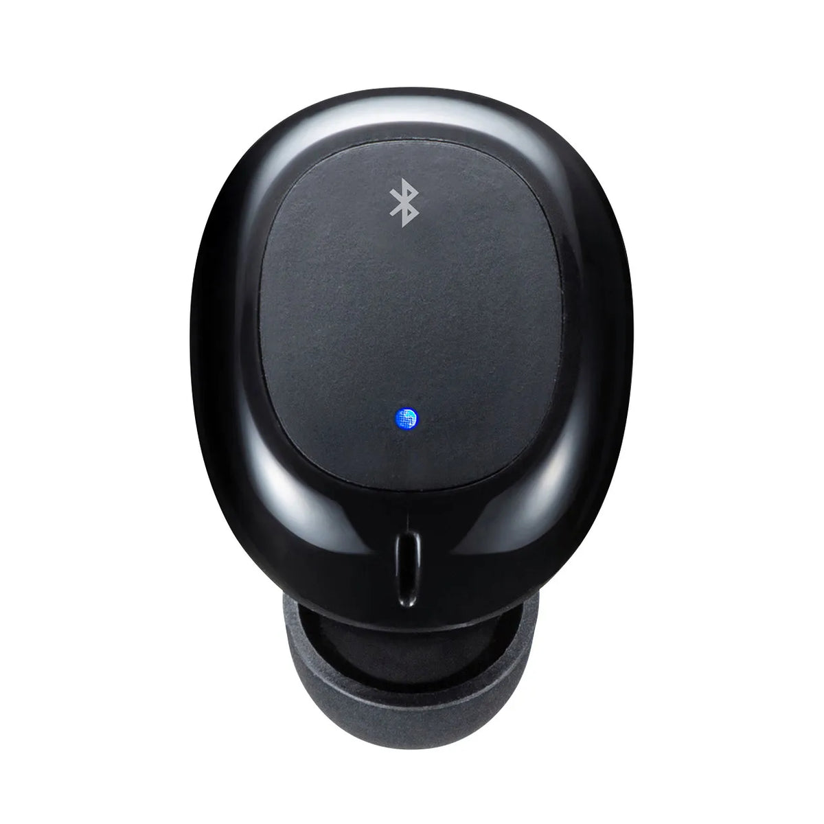 超小型Bluetooth片耳ヘッドセット（充電ケース付き） MM-BTMH52BK