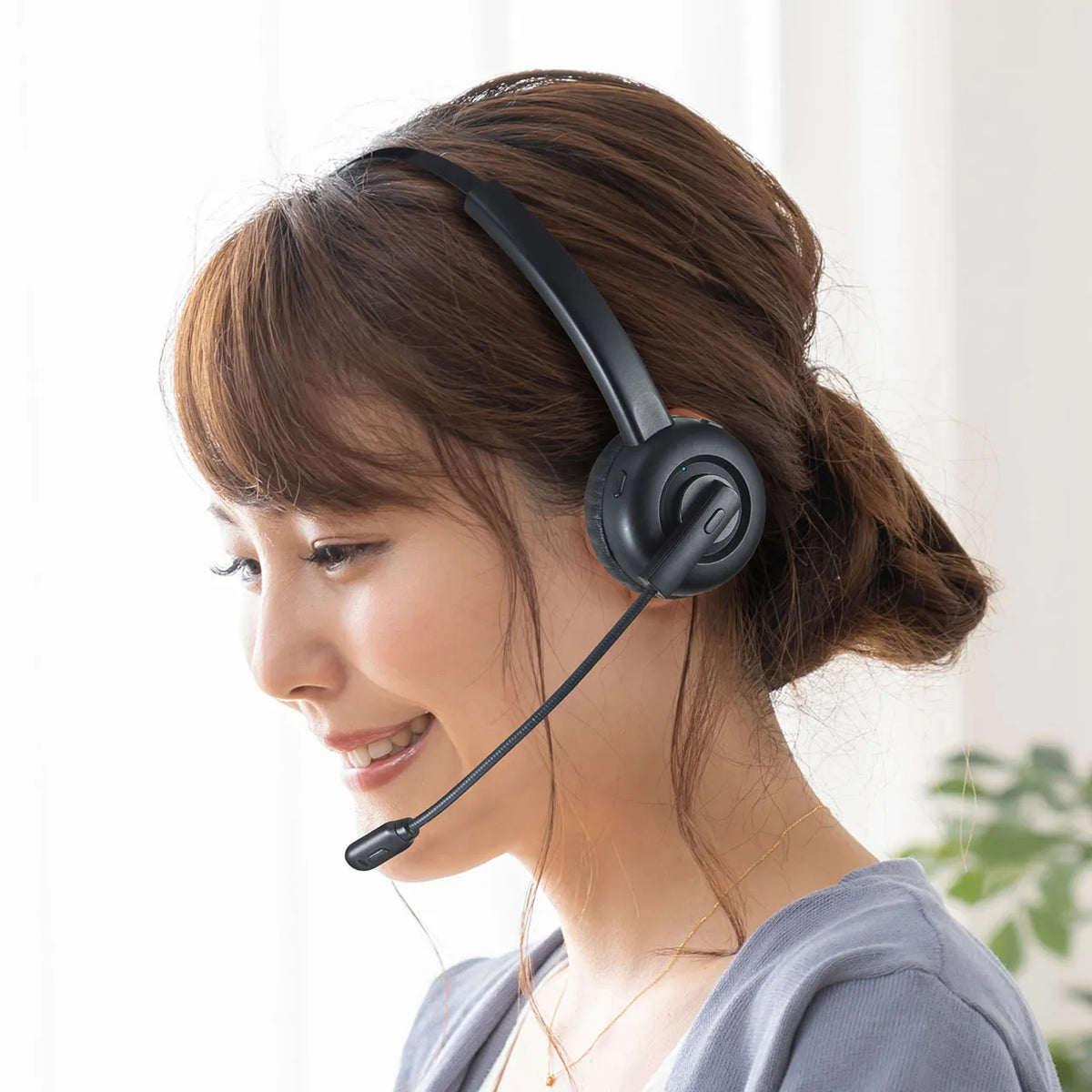 Bluetooth headset (with built-in unidirectional microphone) MM-BTMH58BK