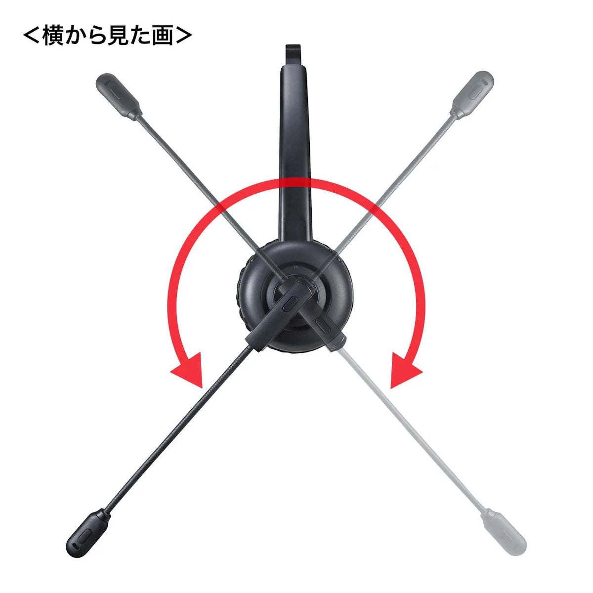 Bluetooth headset (with built-in unidirectional microphone) MM-BTMH58BK