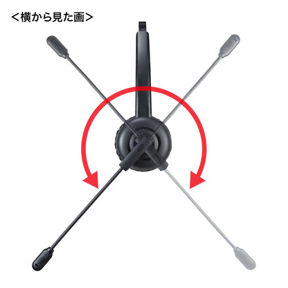 Bluetooth headset (with built-in unidirectional microphone) MM-BTMH58BK