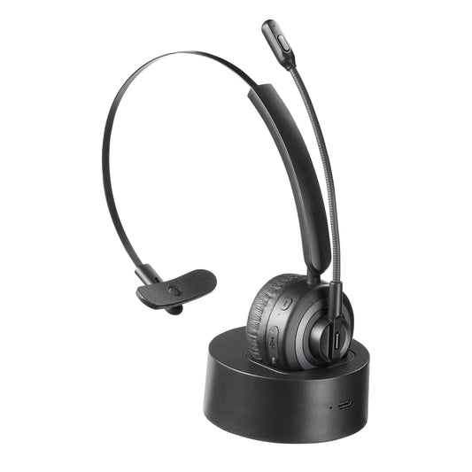 Bluetooth headset (noise cancellation function, with charging cradle) MM-BTMH66BK