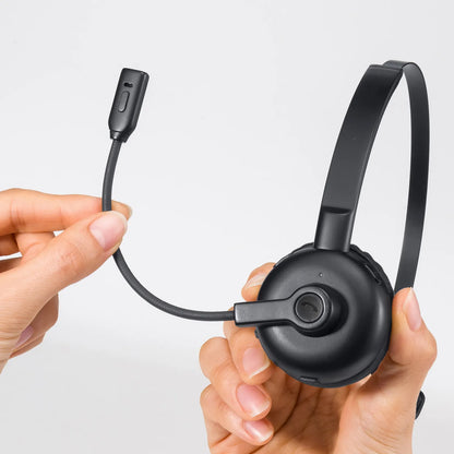 Bluetoothヘッドセット（単一指向性マイク・充電クレードル付き） MM-BTMH67BK