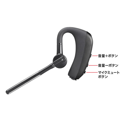 Bluetooth headset (with dual microphones and noise cancellation) MM-BTMH68BK