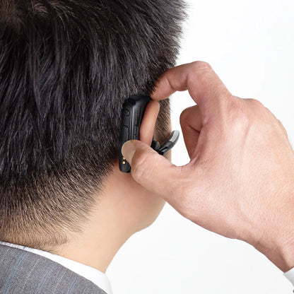Bluetoothヘッドセット（充電ケース付き） MM-BTMH74BK