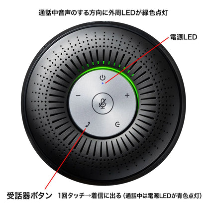Bluetooth conference speakerphone MM-BTMSP1
