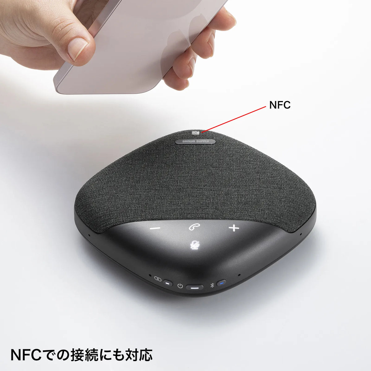 Bluetooth会議スピーカーフォン MM-BTMSP5