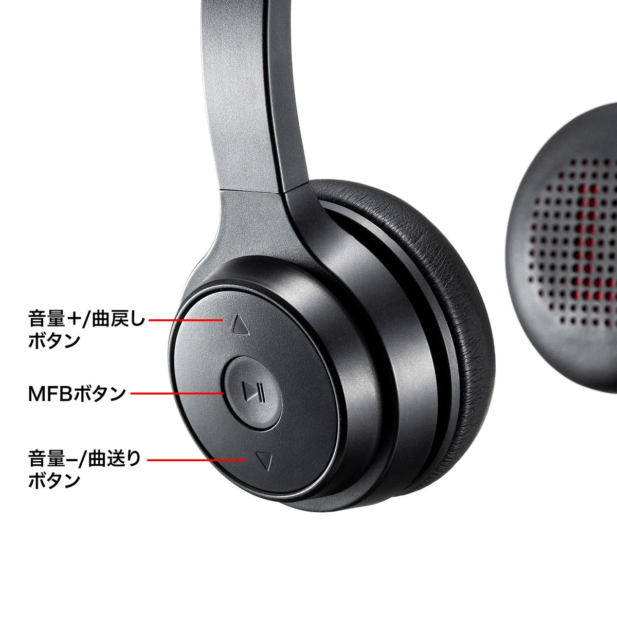 Bluetooth headset (dual-ear type, unidirectional) MM-BTSH62BK