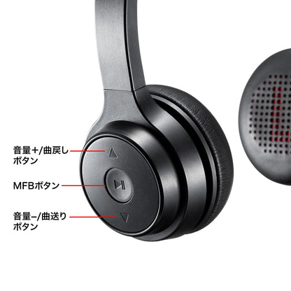 Bluetooth headset (dual-ear type, unidirectional) MM-BTSH62BK