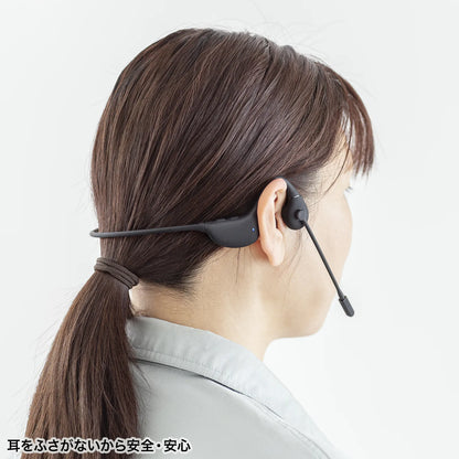 Bone conduction headset MM-BTSH65BK