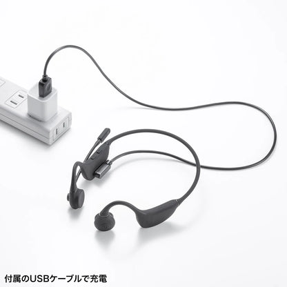 Bone conduction headset MM-BTSH65BK