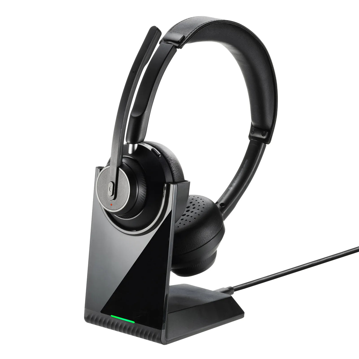 Bluetooth Stereo Headset (with Cradle, Dual Microphones) MM-BTSH70BK