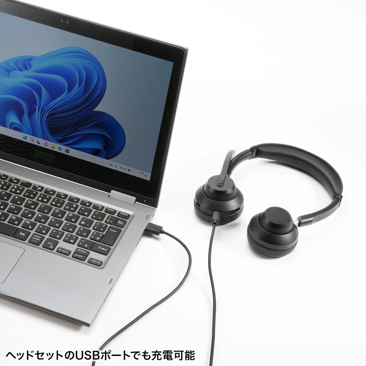 Bluetooth Stereo Headset (with Cradle, Dual Microphones) MM-BTSH70BK