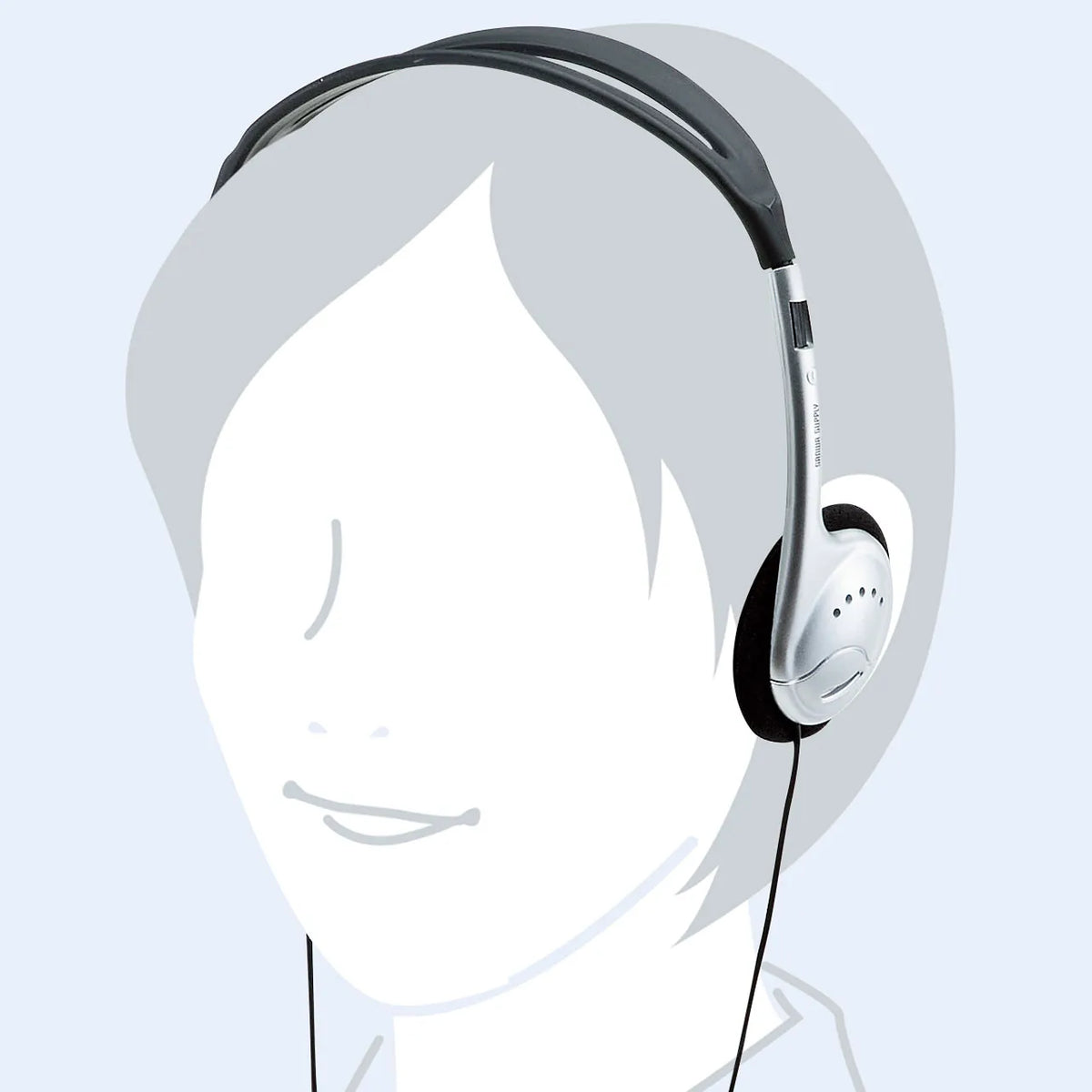Multimedia headphones MM-HP208N
