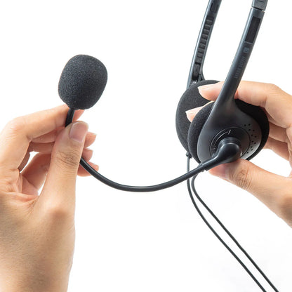 4-pole compatible headset MM-HS406BK