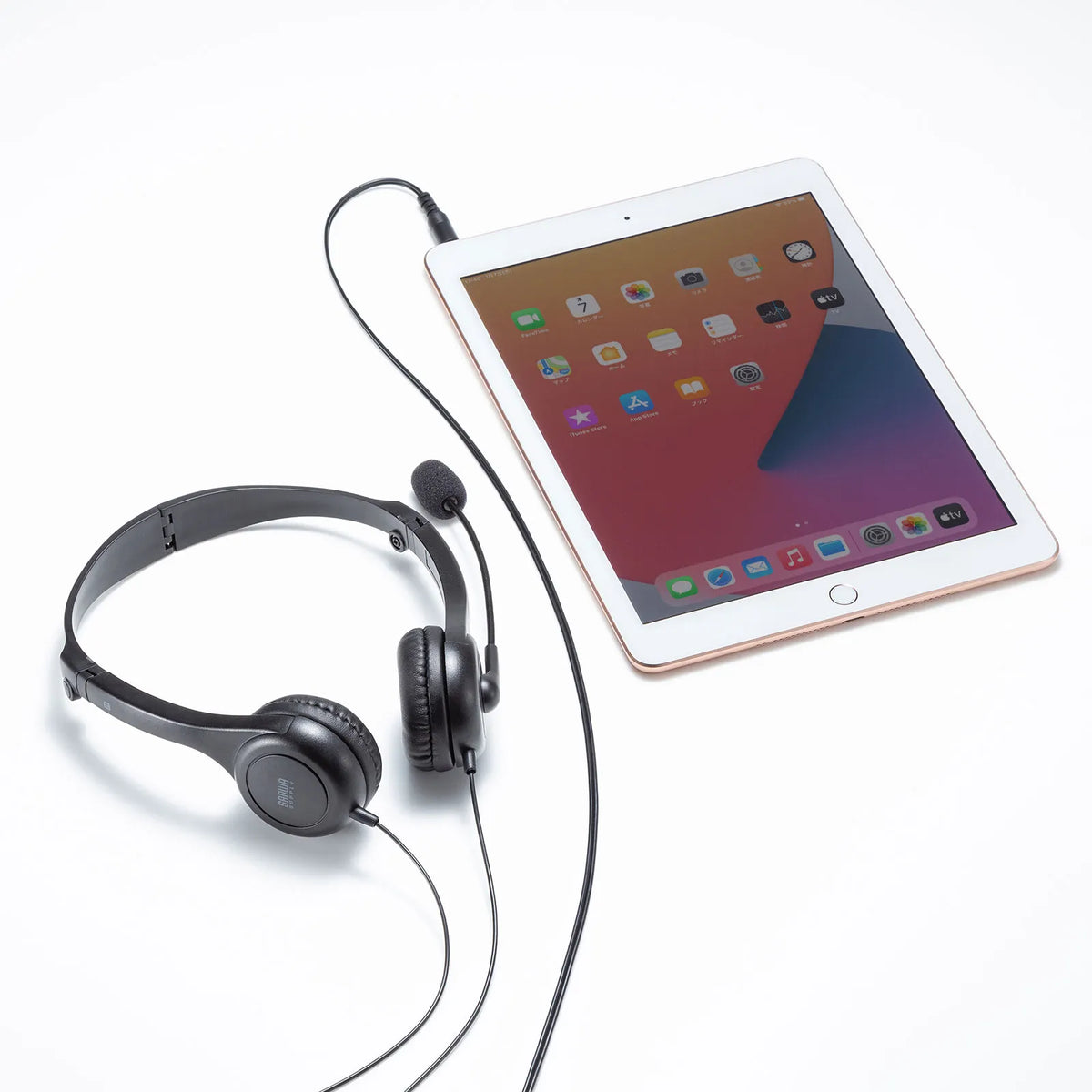 4-pole compatible headset MM-HS407BK