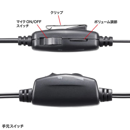 4-pole compatible headset MM-HS408BK
