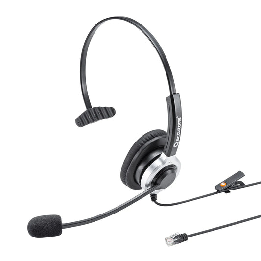 Telephone headset (single ear type) MM-HSRJ02
