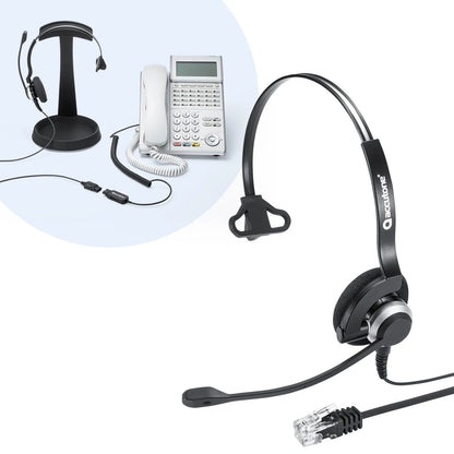 Telephone headset (single ear type) MM-HSRJ03
