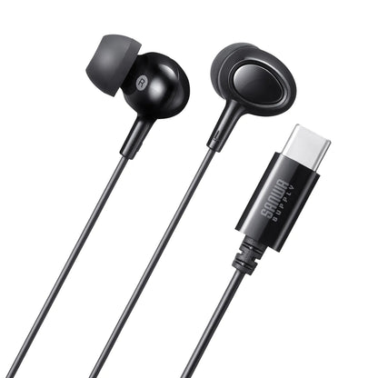 USB Type-C Earphone Microphone MM-HSTC04BK